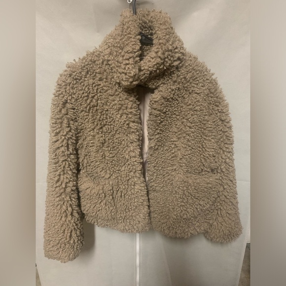 Zara teddy faux fur coat - Picture 2 of 3